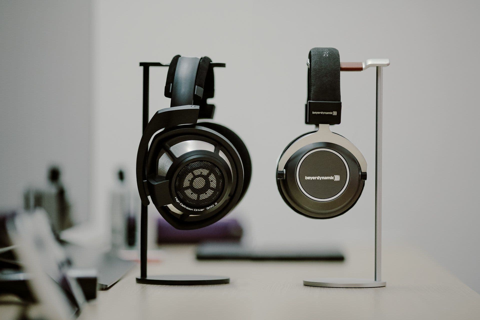 Sennheiser and Beyerdynamic overear headphones