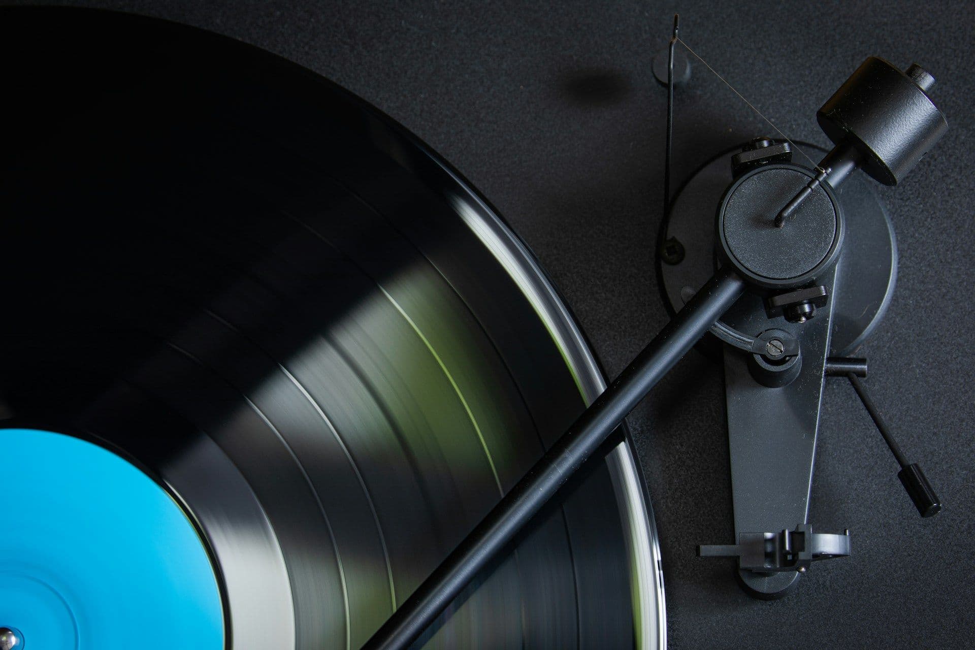 Turntable and Vinyl by Anthony Jacobson